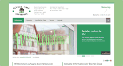 Desktop Screenshot of buecheroase.de